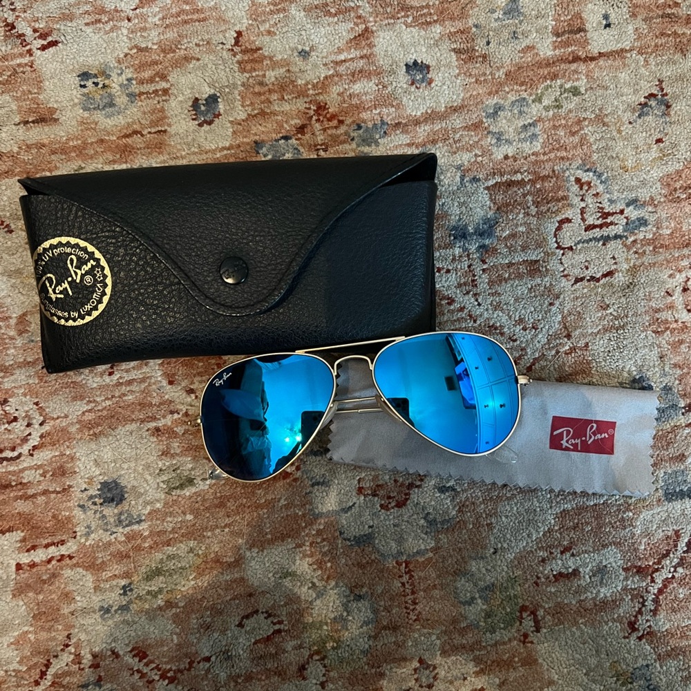 Ray Ban Blue Aviators